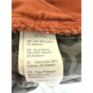 Black Diamond Women's Credo Shorts Size 8 Burnt Orange Cotton Stretch‎ Climbing thumbnail 15