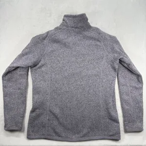 Patagonia Better Sweater‎ 1/4 Zip Fleece Pullover Gray Outdoor Womens Size M thumbnail 7