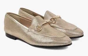 Dune London Womens Shoes‎ Sz 40 EU Gold Bit Loafers Leather Uppers thumbnail 1