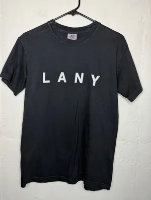 LANY Band T Shirt Size Small Black Cotton Comfort Colors Tee thumbnail 1