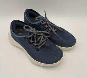 Allbirds $135 Womens Tree Dasher 2 8.5 Running Sneakers Navy Blue Outdoor Casual thumbnail 1
