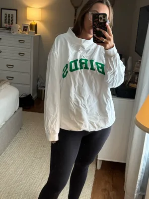 Eagles Lightweight Mockneck Sweatshirt thumbnail 2