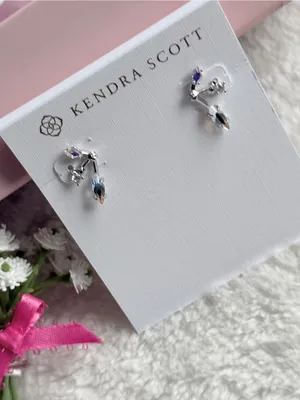 Kendra Scott Meridith Ear Climber Earrings - Silver thumbnail 2