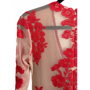 For Love‎ & Lemons Temecula Maxi Dress Red Floral Women's Size Medium thumbnail 10