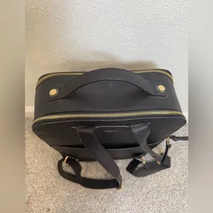 Calpak Kaya Black Laptop Backpack Gold Accents thumbnail 12
