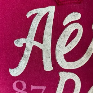 Aeropostale Pink Cotton Hoodie fits like XS thumbnail 7