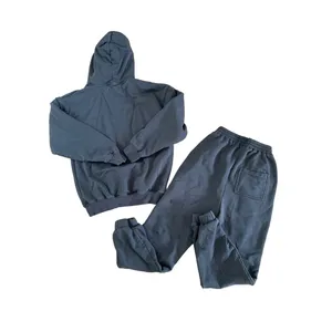 House of CB - Logo Cotton Hoodie & Joggers in Charcoal thumbnail 6