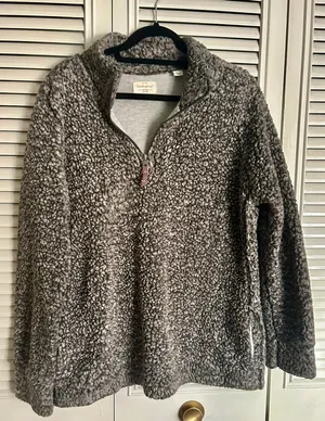 Weatherproof Vintage Fuzzy Quarter Zip thumbnail 1
