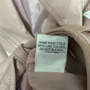 Zenana‎ Blush Star Moto Belted Jacket Size Small thumbnail 5