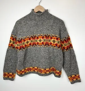 Vintage Abercrombie & Fitch Wool Turtleneck Sweater thumbnail 1