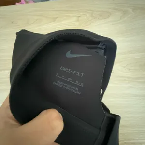 Nike Small Alpha High-Support Sports Bra Black Adjustable Padded Active Gym thumbnail 5