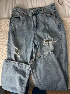 Garage Blue Straight Jeans thumbnail 1
