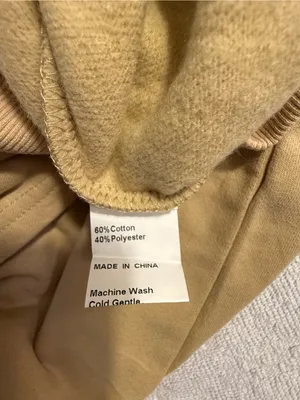 Pretty garden chic Cream Hooded Pullover Sweatshirt thumbnail 5