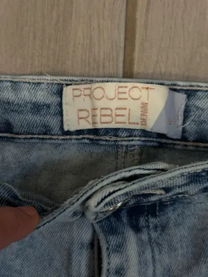 High-Rise Light Acid-Wash Denim Mini Shorts thumbnail 4