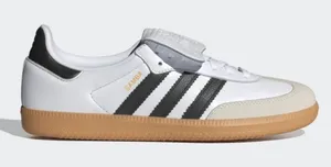 Adidas Samba Long Tongue Sneakers Shoes in Cloud White / Core Black / Gold NWOB thumbnail 1