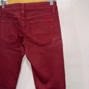NEW GJG Denin Maroon Skinny Jeans Size 5 thumbnail 5
