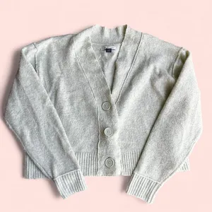 American Eagle Grey Cardigan thumbnail 1