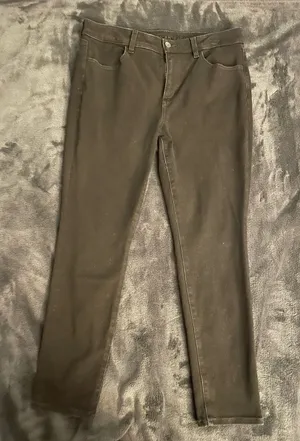 American Eagle High Rise Skinny Jeggings Dream Stretch Black thumbnail 1
