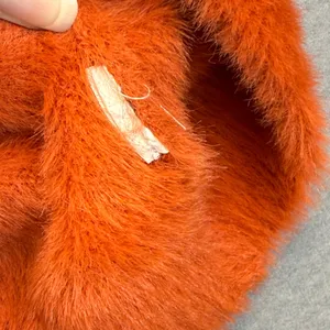 Anthropologie Moon River‎ Fuzzy Eyelash Knit Cardigan Sweater S Balloon Sleeve thumbnail 6