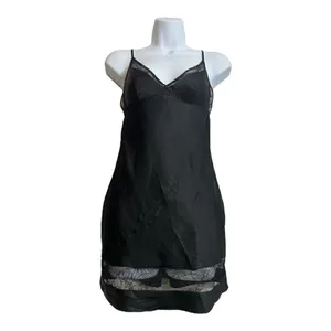 Victoria's Secret Black Lace Teddy Babydoll Size XS Lingerie Adjustable Strap thumbnail 4