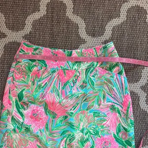 Lilly Pulitzer Jonas blue horizon, coming in hot skirt women’s size 0 thumbnail 4