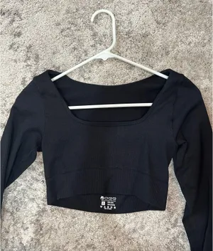 Crop top Long Sleeve Shirt thumbnail 1