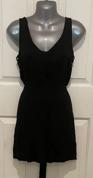 NWT  Exclusive Didn't Start the Fire Black Dress - Medium thumbnail 6