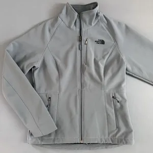 The North Face Apex Barrier Soft Shell Windwall‎ Blue Womens Full Zip Jacket thumbnail 3