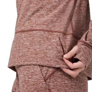 Lululemon Ready to Rulu Fleece Pullover Heathered Savannah thumbnail 4