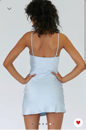 Maliha Mini Dress Blue thumbnail 3