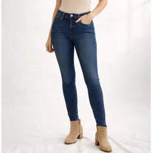 Minimalist Max Studio High Rise Skinny Jeans Size 14 Indigo Stretch Casual thumbnail 2