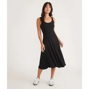 ✨Marine Layer Lexi Rib Fit and Flare Midi Dress✨ thumbnail 3