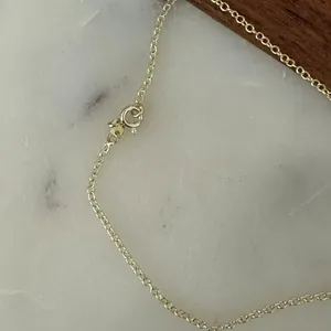 14K Gold Plated XP Women Set Necklace Chain Earring Heart Oro Laminado Everyday thumbnail 5