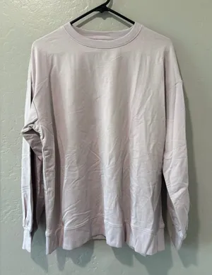 The Drop Pinkish Purple Pullover Sweatshirt Size M thumbnail 1
