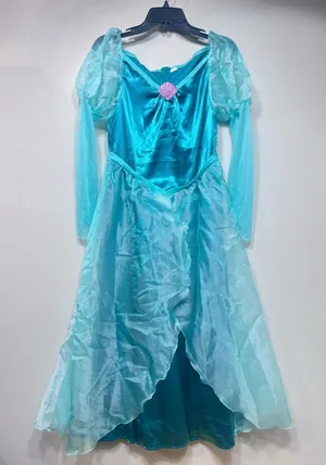 Women Mermaid Princess Sea-maid Cosplay Dress Halloween Party Gown Costume thumbnail 1