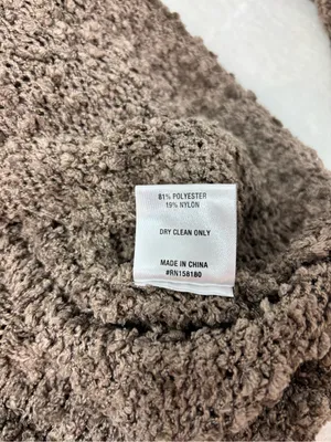 Honor the Gift Tie-Back Taupe Gray Maxi Dress Long Flared‎ Sleeves Size L NEW thumbnail 13