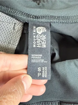 Mountain Hardwear Women’s Hiking Pull On Ankle Pants Ripstop Outdoor in Black S thumbnail 7
