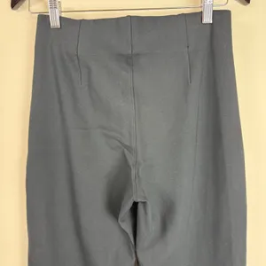 Abercrombie Fitch Black High Waisted Wide‎ Leg Exposed Pleat Pants Size Small thumbnail 4