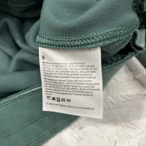 Lululemon Brushed Softstreme Full Zip Smoked Spruce Sz 6 Preppy Gorpcore Casual thumbnail 9