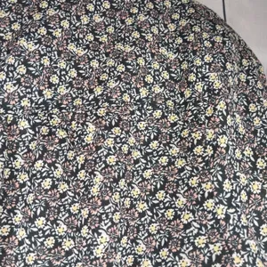 Loft Outlet Ditsy Floral Cottagecore Business Casual Boho Button-Up Blouse thumbnail 13
