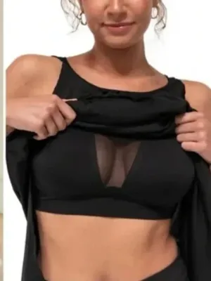 SheBird The Emma Satin Bra Dress Black 2 Small thumbnail 10