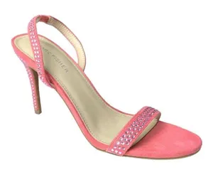 Marc Fisher Sandals Womens Size‎ 8 Betila Slingback Heels Rhinestone Accents thumbnail 1
