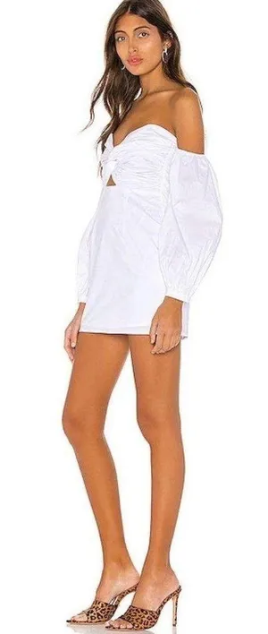 Superdown Flynn Ruched Sleeve Dress thumbnail 2