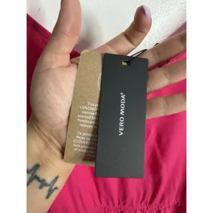 Vero Moda My Milo Linen Blend Singlet Short Casual Sundress Dress‎ Pink Large thumbnail 7