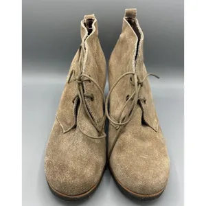 Sperry Harlow Suede Leather Chukka Wedge Ankle Boots‎ Womens 11 M thumbnail 2