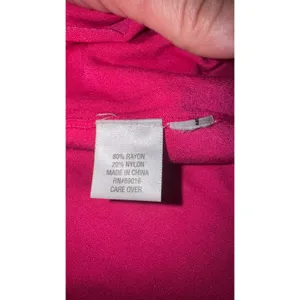 Laura Ashley Womens Hot Pink Rayon Blend Knit Sleeveless Shell Top Size Small‎ thumbnail 3