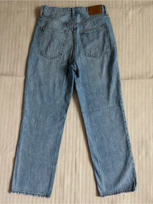Aritzia Denim Forum‎ The ‘90s Joni Hi-Rise Loose Jeans Picture this Bleu Size 25 thumbnail 9