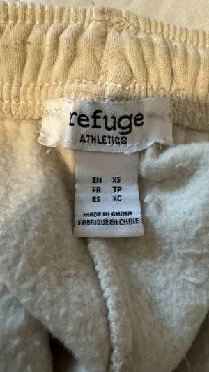 Refuge Sweatpants Cream thumbnail 2