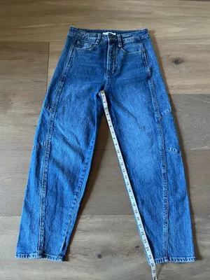 Habitual Women's Brant High Waist Crop Barrel Jeans Size 2/26 thumbnail 8