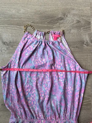 Lilly Pulitzer Bowen Jumpsuit in Pink Sorbet High Altitude print Large thumbnail 11